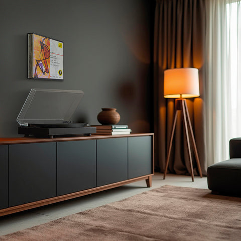 Dynavox Väggmonterad Skivhållare LP20