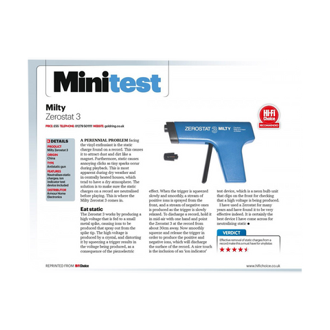 Milty Zerostat 3 Antistatpistol