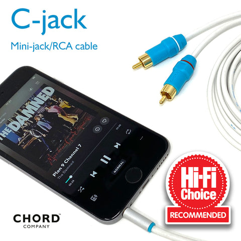 Chord C-jack 3.5mm/RCA