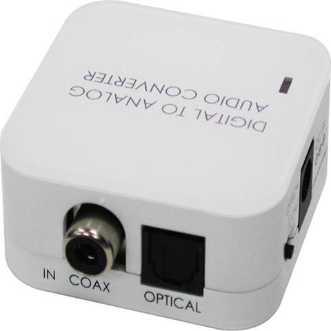 Sisaco 306 - Coaxial/Optical to R/L audio Converter DCT-3