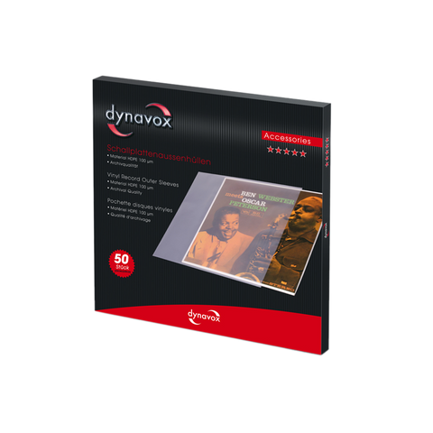 Dynavox Ytterfodral för Vinyl – 50-pack