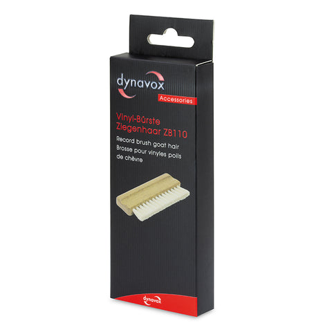 Dynavox Skivborste Trä med Gethår