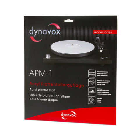 Dynavox Akryltallrik APM-1