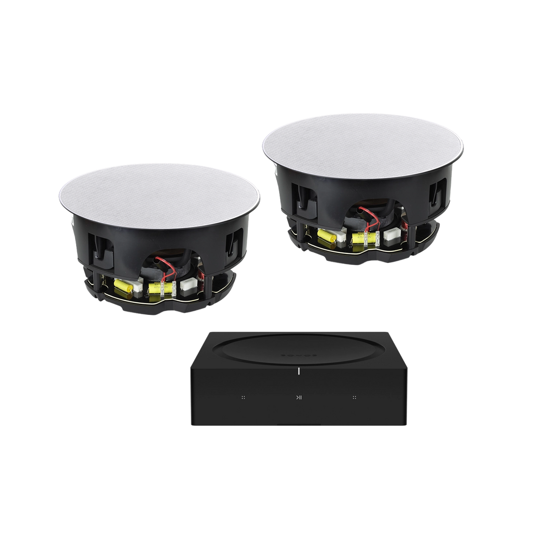 Sonos Amp + 2 st Totem KIN IC82 – Pause Ljud & Bild